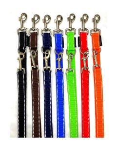 Hundeleine reflektierend mittlere & große Hunde Doppelleine 2m / 2,40m / 2,80m / 3,50m / 5m