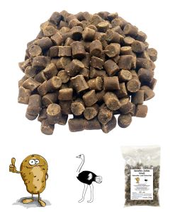 Hundeleckerli Kartoffel Softies Strauß Getreide- und Glutenfrei 200g / Packung 
