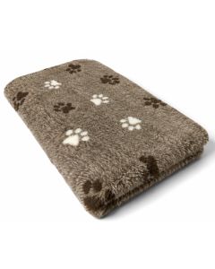 Vet Beddings kleine Pfoten BRAUN - WEIß 30mm von elropet® Premium Qualität Original Englisch
