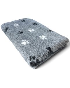 Vet Beddings kleine Pfoten SCHWARZ-WEIß 30mm von elropet® Premium Qualität Original Englisch