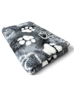 Vet Beddings Pfoten Mix Grau 30mm von elropet® Premium Qualität Original Englisch