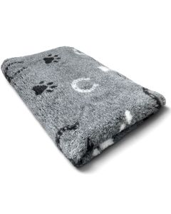 Vet Beddings PFOTE & HUF GRAU 30mm von elropet® Premium Qualität Original Englisch