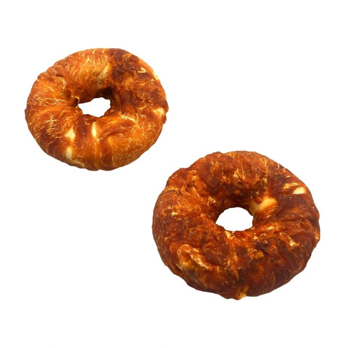 Rinderkau Donut mit Hähnchenfilet 1 Stück