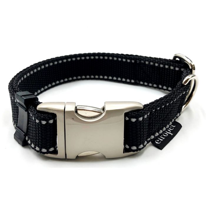 Winhyepet Hundehalsband - Reflektierend, Verstellbar, Nylon Mit Neopren-Futter, Für Alle Hundegrößen