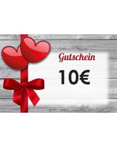 Geschenkgutschein 10€