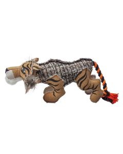 Canvas Hundespielzeug Tiger