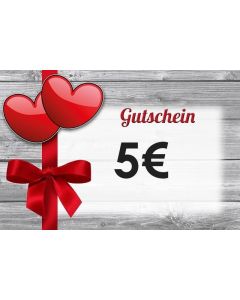 Geschenkgutschein 5€