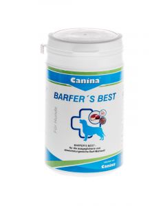 Canina® BARFER´S BEST für die ausgeglichene und abwechslungsreiche B.A.R.F.-Mahlzeit 180g (6,10€/100g) 500g (4,29€7100g)