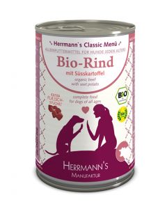 Hermann´s Bio-Rind mit Süßkartoffeln 400g (0,83€/100g)