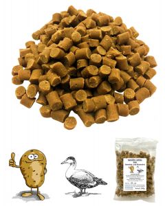 Hundeleckerli Kartoffel Softies Ente Getreide- und Glutenfrei 200g / Packung  (1,75€/100g)