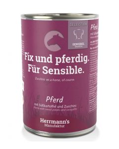 Hermann´s Pferd mit Süßkartoffel und Zucchini 400g (0,83€/100g)