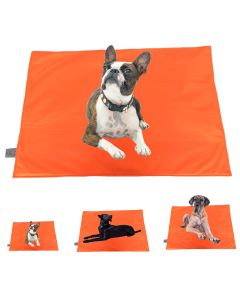 elropet® Hundedecke Softshell für kleine, mittlere & große Hunde Orange