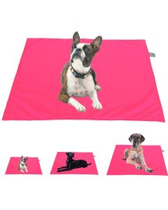 elropet® Hundedecke Softshell für kleine, mittlere & große Hunde Pink